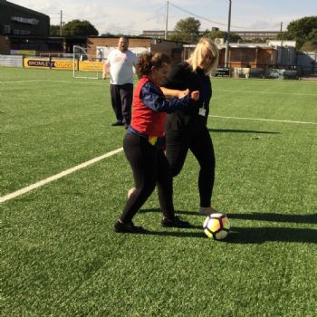 Bromley FC training visit 5